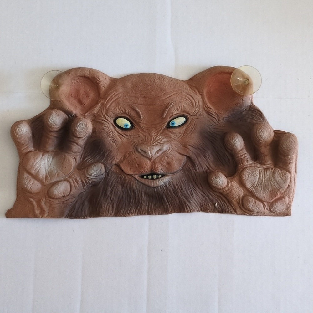 Ghost Alley Gawkers Brown Monster With Suction Cups For Windows